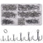 180pcs/Box Treble Fishing Hook Set